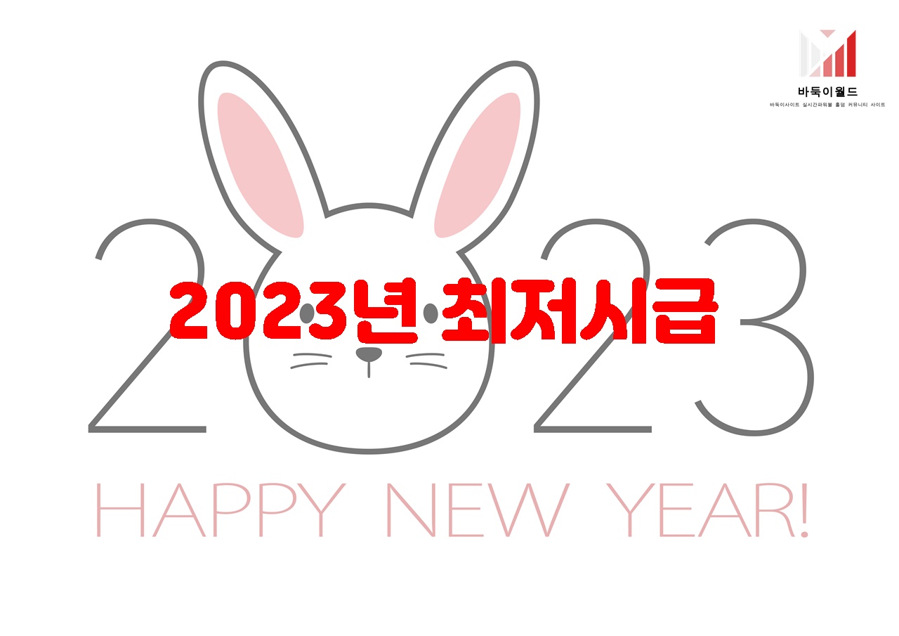 2023년 최저시급