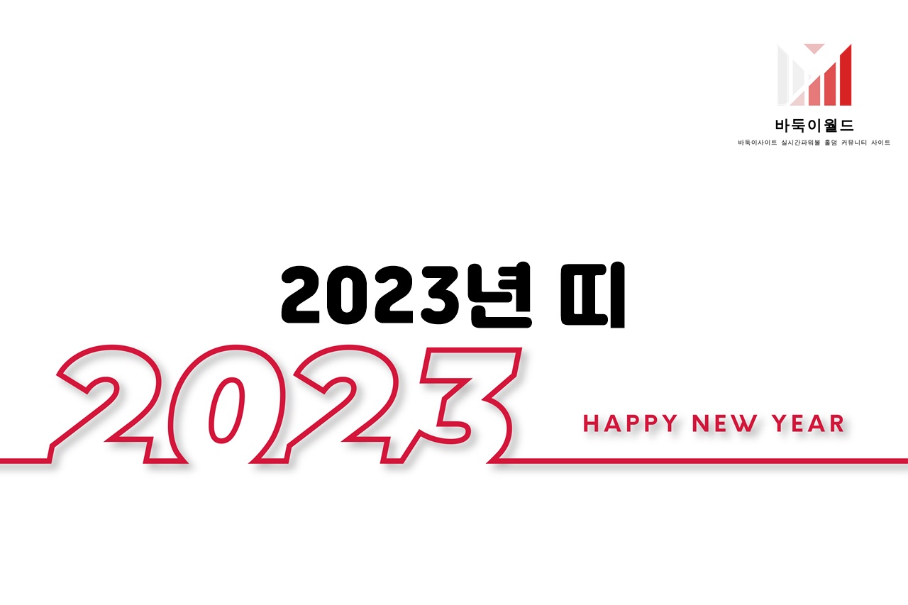 2023년 띠