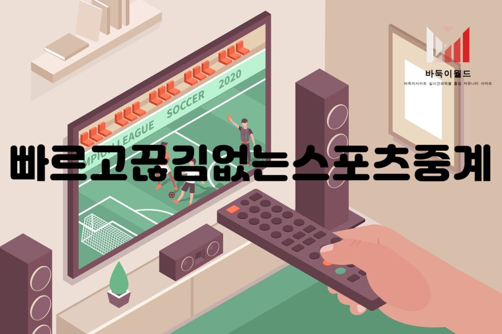 빠른티비: 고화질 스포츠 중계로 야구 팬들에게 제공되는 현장감